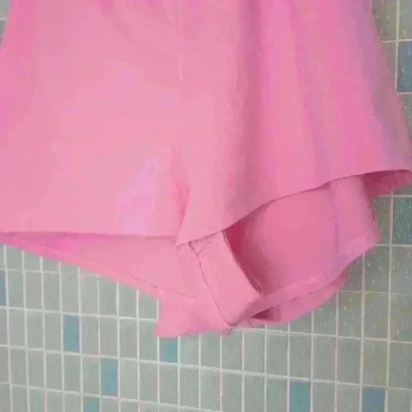 Zara Plus Size Short Strap Dress with Built in Shorts Barbie Pink - Picture 11 of 15